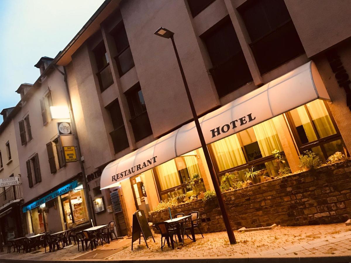 Hotel Restaurant L'Agapanthe Pont-de-Salars Exteriör bild